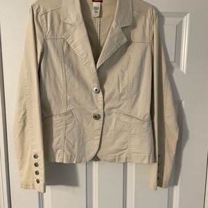 Guess beige jean jacket